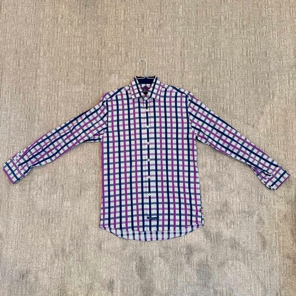 English Laundry Men’s Long Sleeve Button Down Shirt - Picture 3 of 8